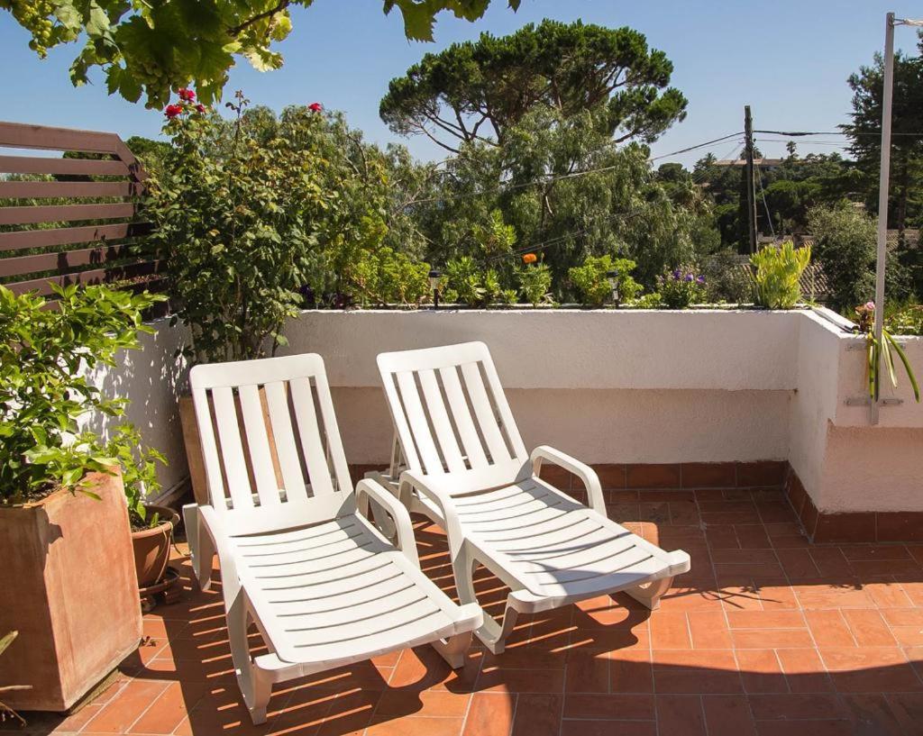 Vila Casita Blanca Con Fibra Optica Y Piscina Cominutaria Tossa de Mar Exteriér fotografie