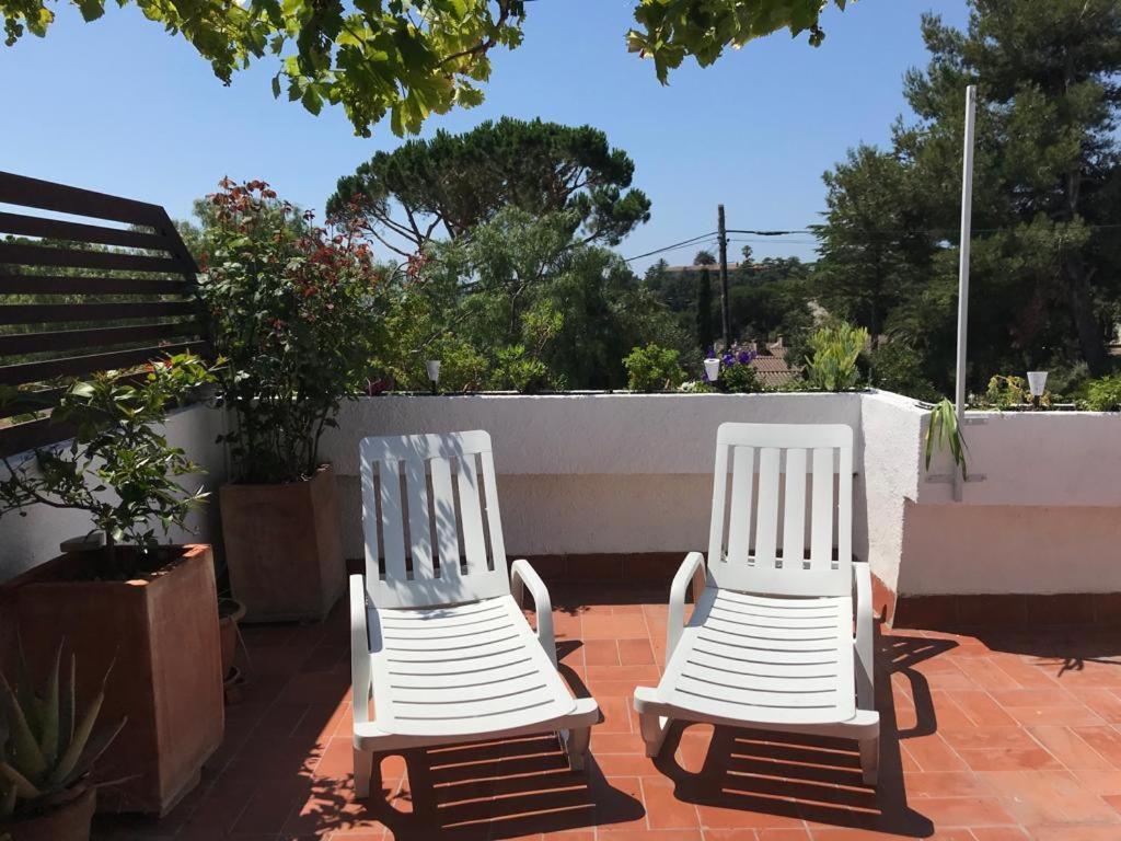 Vila Casita Blanca Con Fibra Optica Y Piscina Cominutaria Tossa de Mar Exteriér fotografie